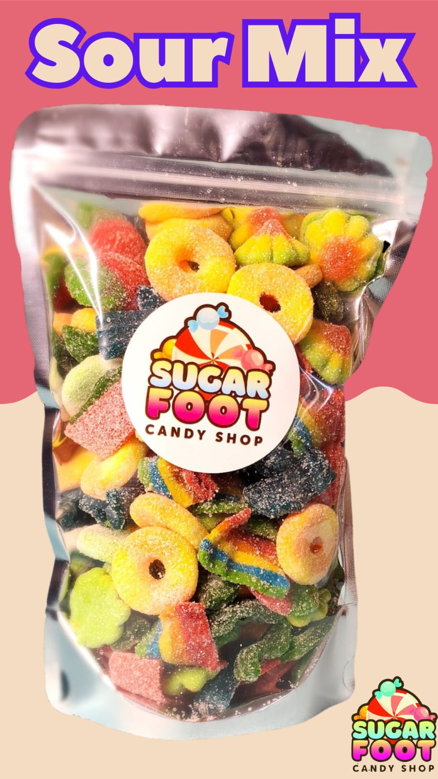 1 Lb Assorted Sour Mix