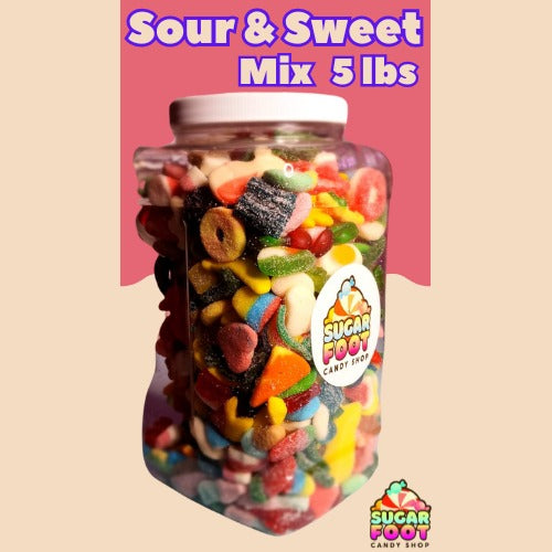 5 Lbs Assorted Sweet And Sour Mix